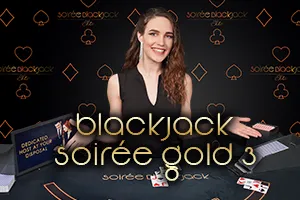 Blackjack Soirée Gold 3 - MG138